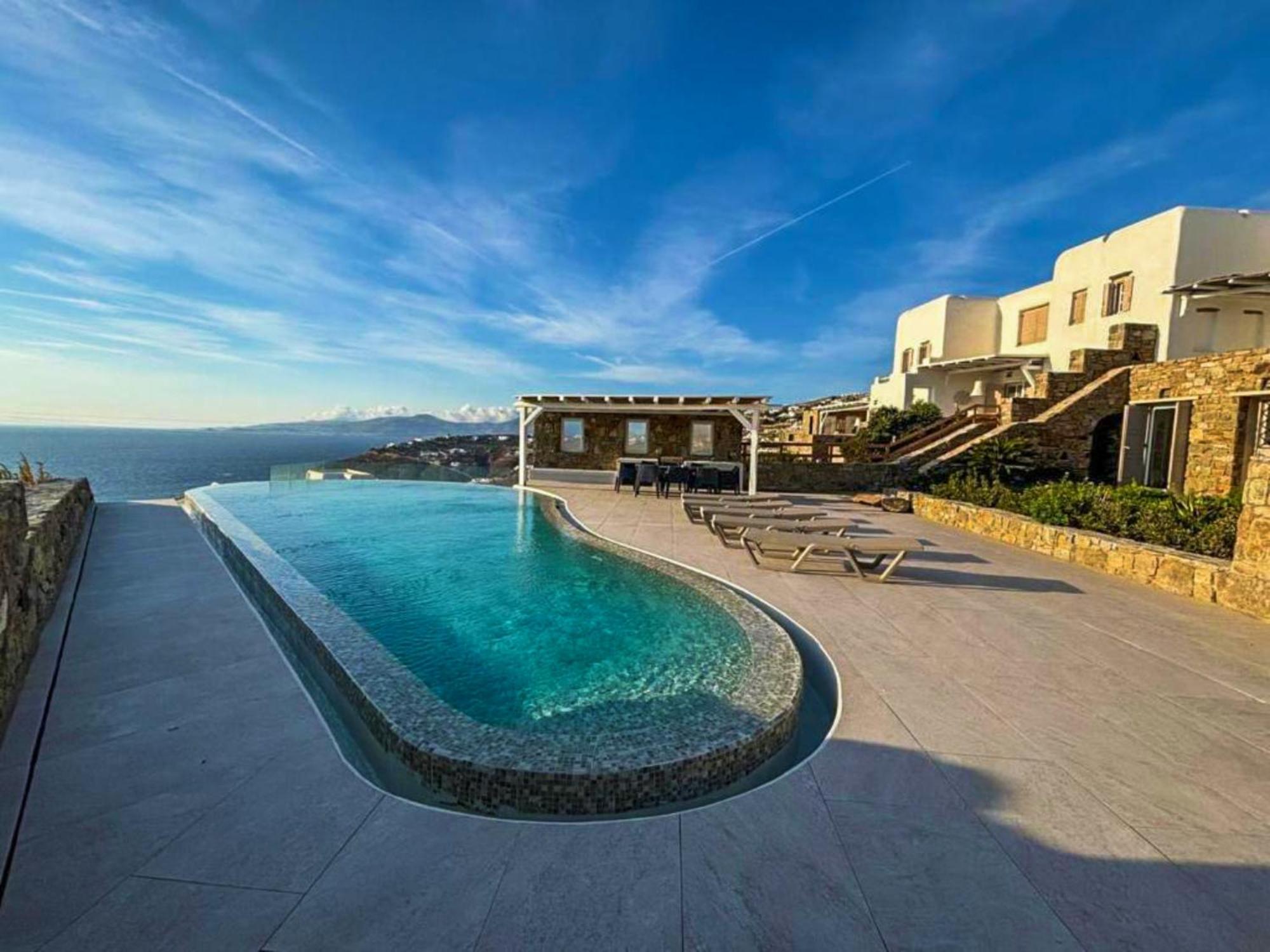 White Rock Suites & Villas Houlakia  Bagian luar foto