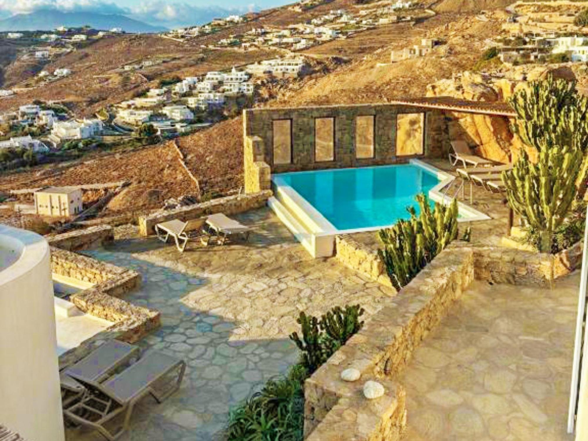 White Rock Suites & Villas Houlakia  Bagian luar foto