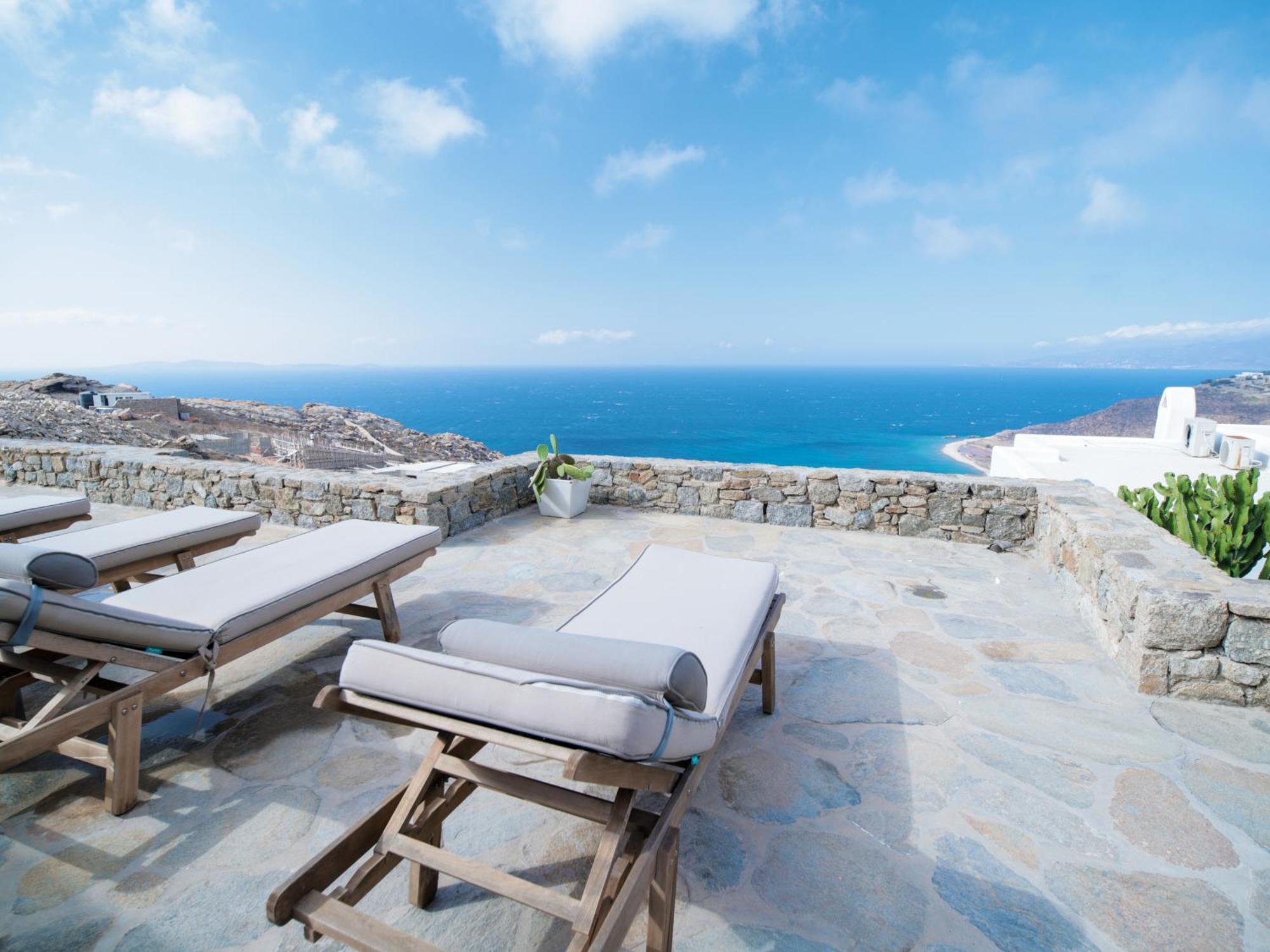 White Rock Suites & Villas Houlakia  Bagian luar foto