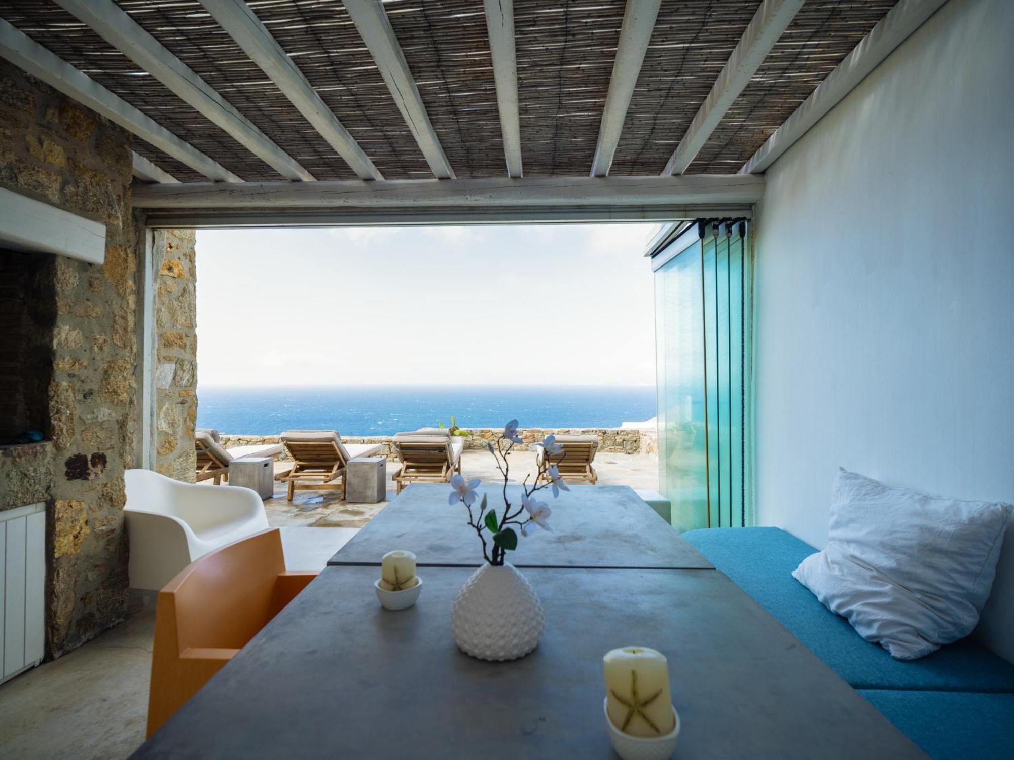 White Rock Suites & Villas Houlakia  Bagian luar foto
