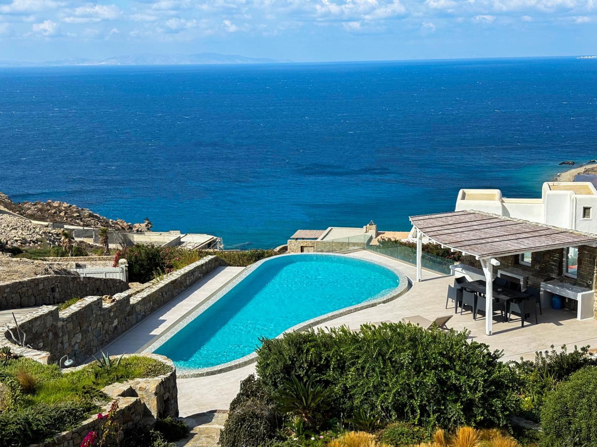 White Rock Suites & Villas Houlakia  Bagian luar foto